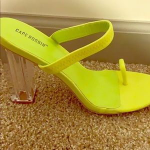 Size 10 Neon Heels